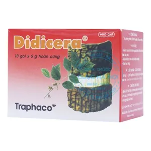 Thuốc Didicera điều trị các vấn đề về đau nhức xương khớp