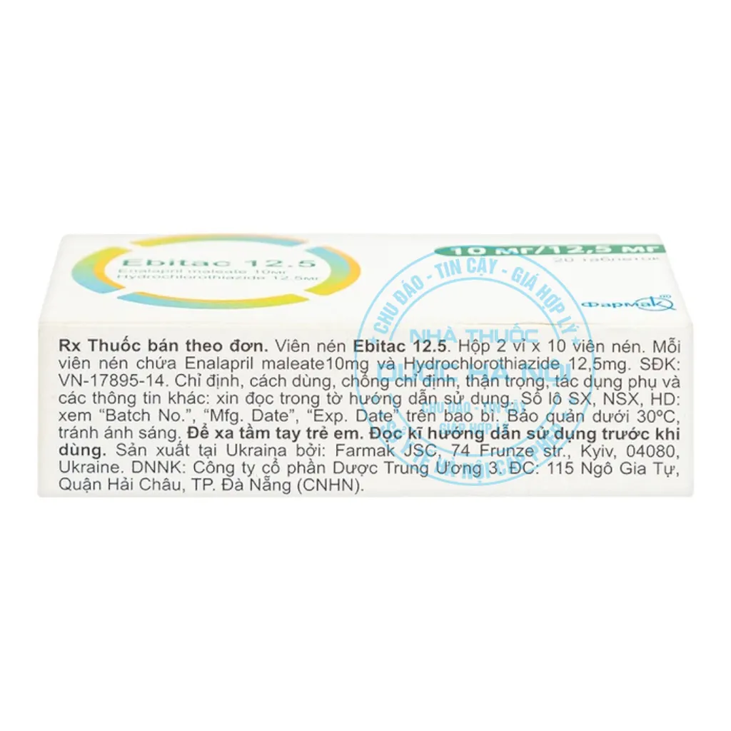 Thuốc Ebitac 12.5