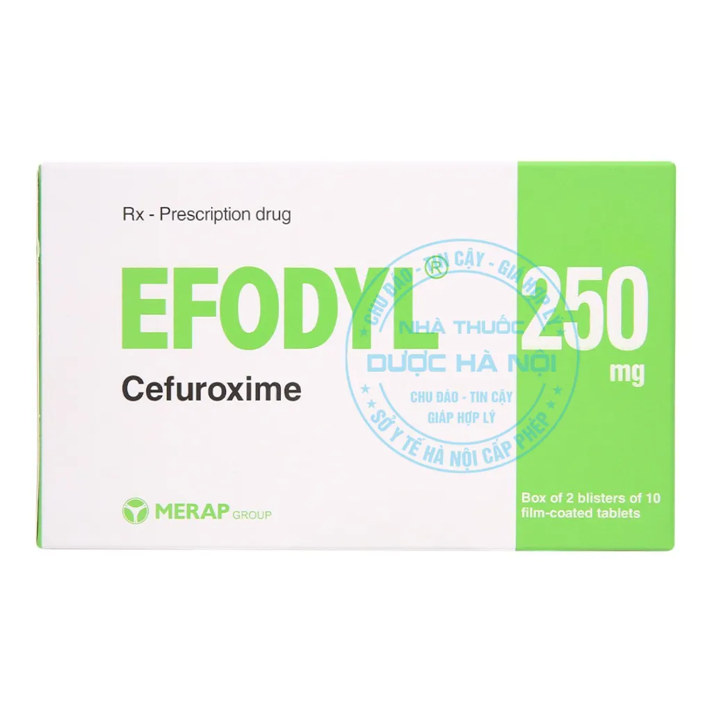 Thuốc Efodyl 250mg
