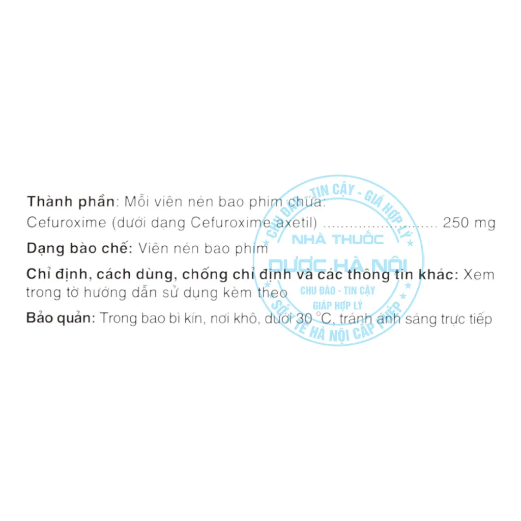 Thuốc Efodyl 250mg