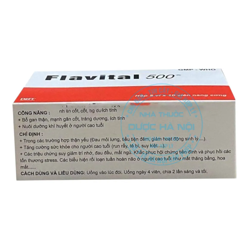 Thuốc Flavital 500
