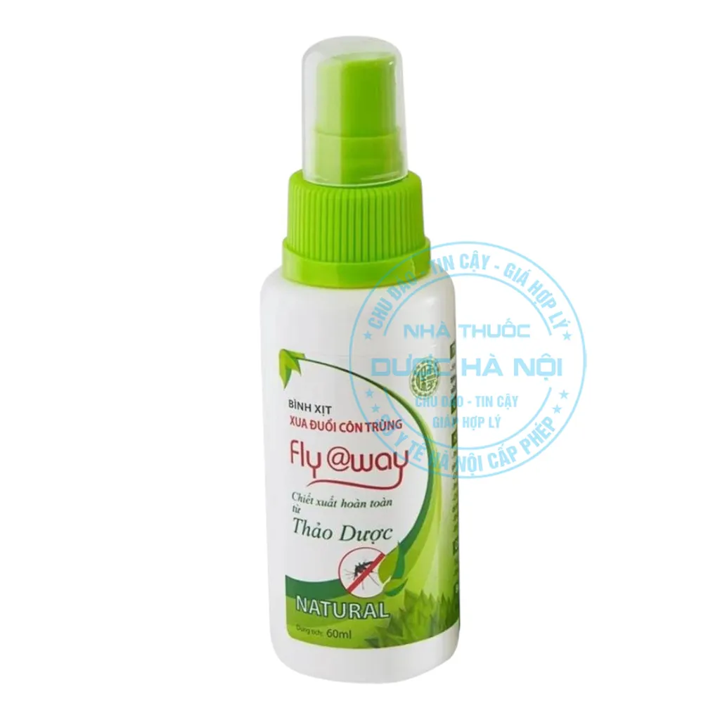 Bình xịt xua đuổi côn trùng Fly @way 60ml