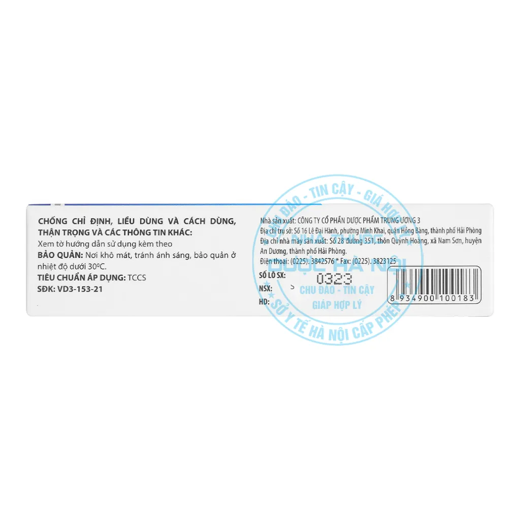 Thuốc Forgout 40mg TW3