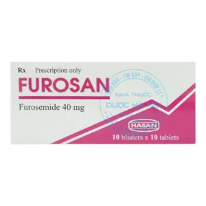 Thuốc Furosan 40mg điều trị hiệu quả cho tình trạng phù và tăng huyết áp
