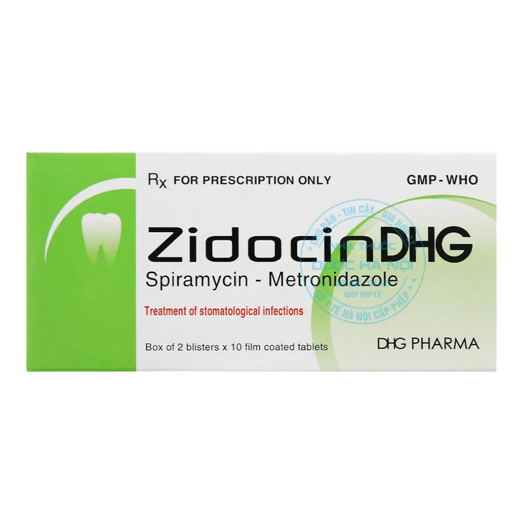 Thuốc Zidocin DHG