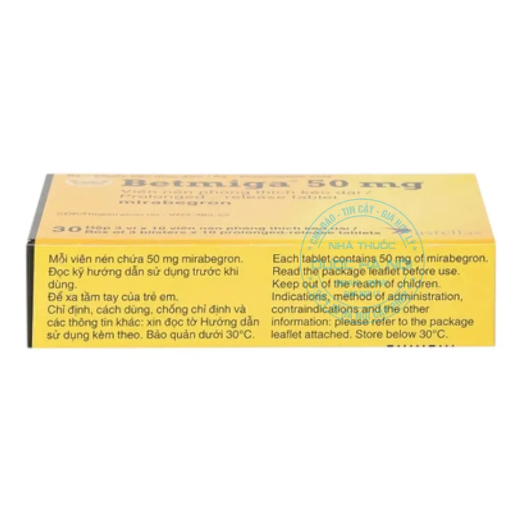 Thuốc Betmiga 50mg