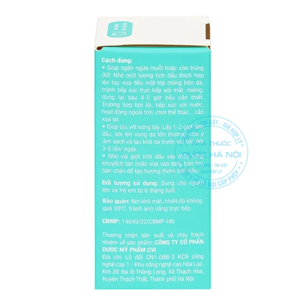 Tinh dầu bạch đàn chanh Kutieskin