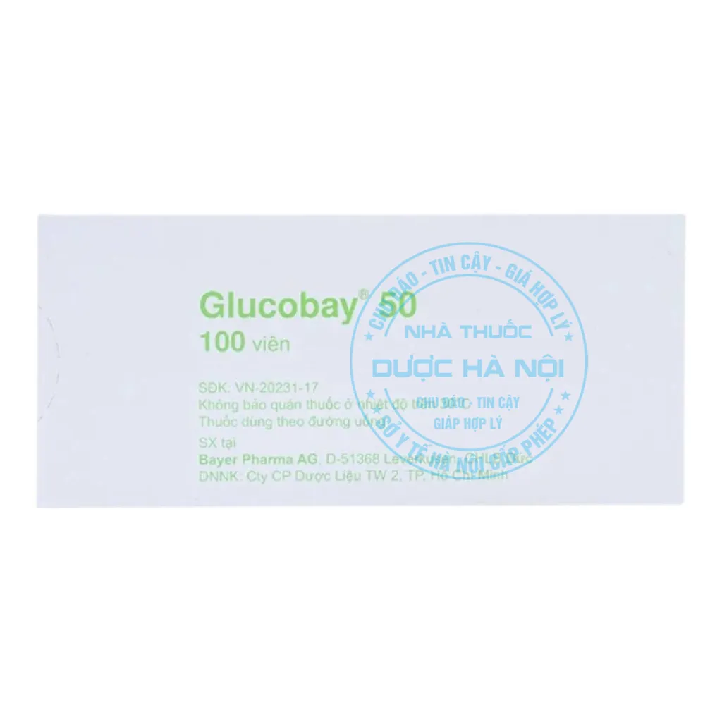 Thuốc Glucobay 50