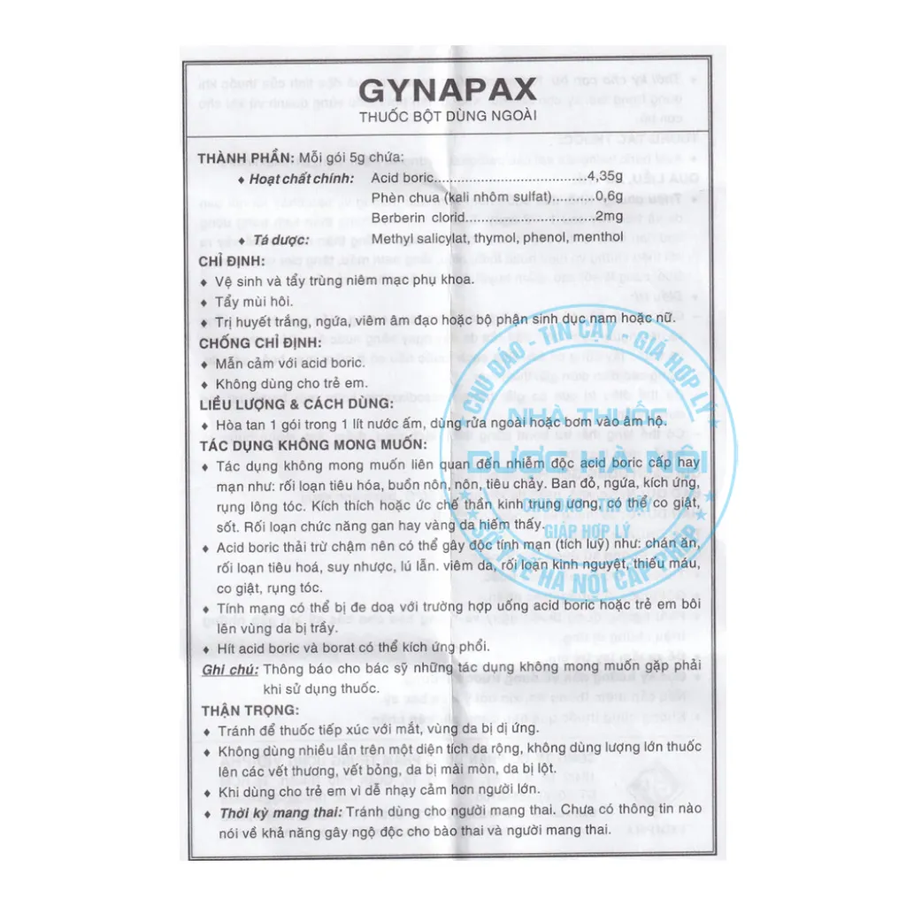 Thuốc Gynapax