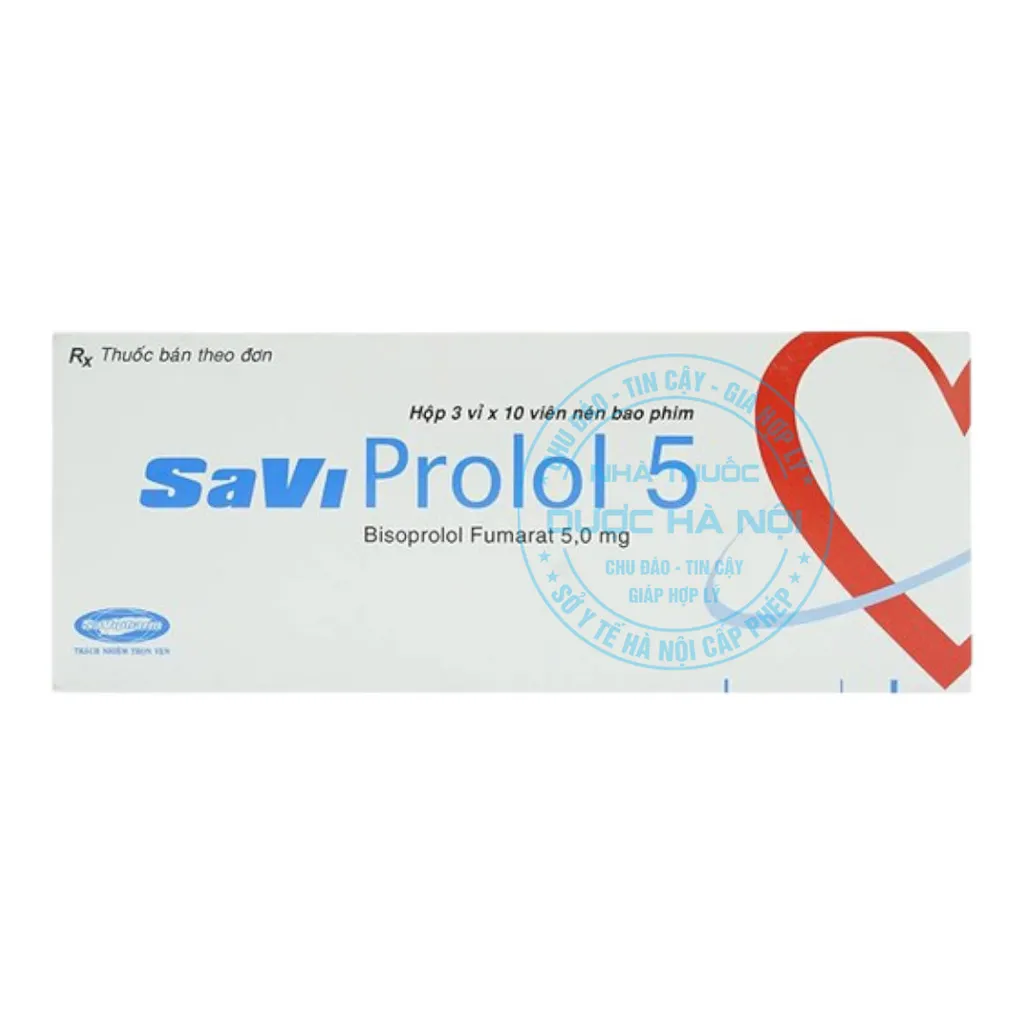 Thuốc Prolol SaVi 10