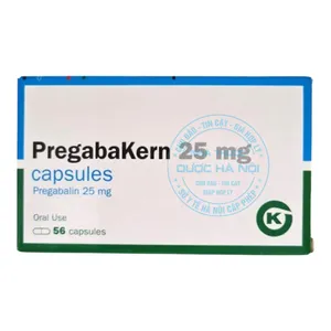 Thuốc Pregabakern 50mg điều trị đau thần kinh, rối loạn lo âu và động kinh
