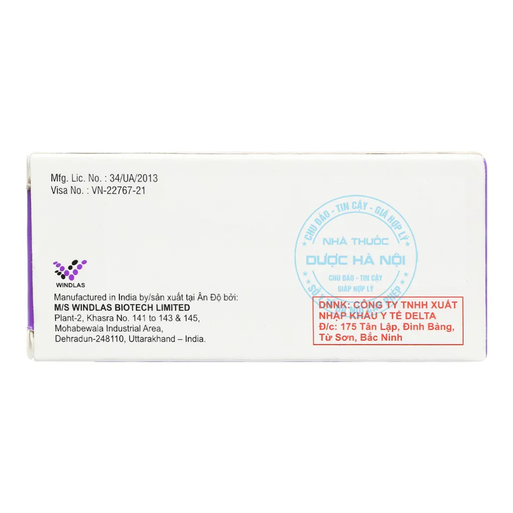 Thuốc Salzol 4mg