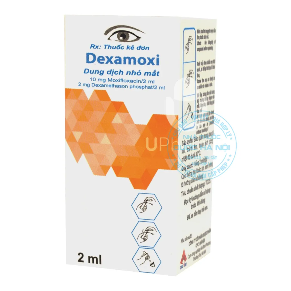 Thuốc nhỏ mắt Dexamoxi 2ml