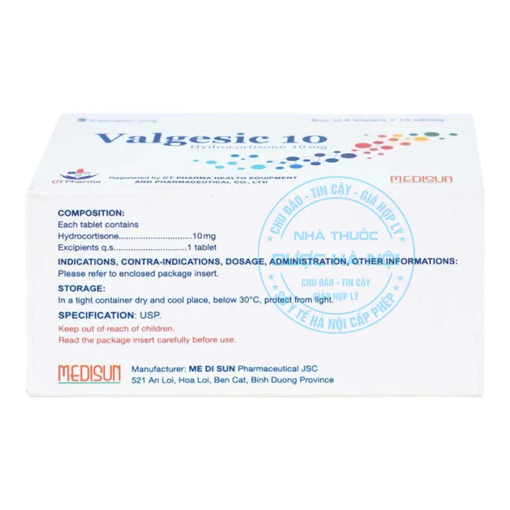 Thuốc Valgesic 10
