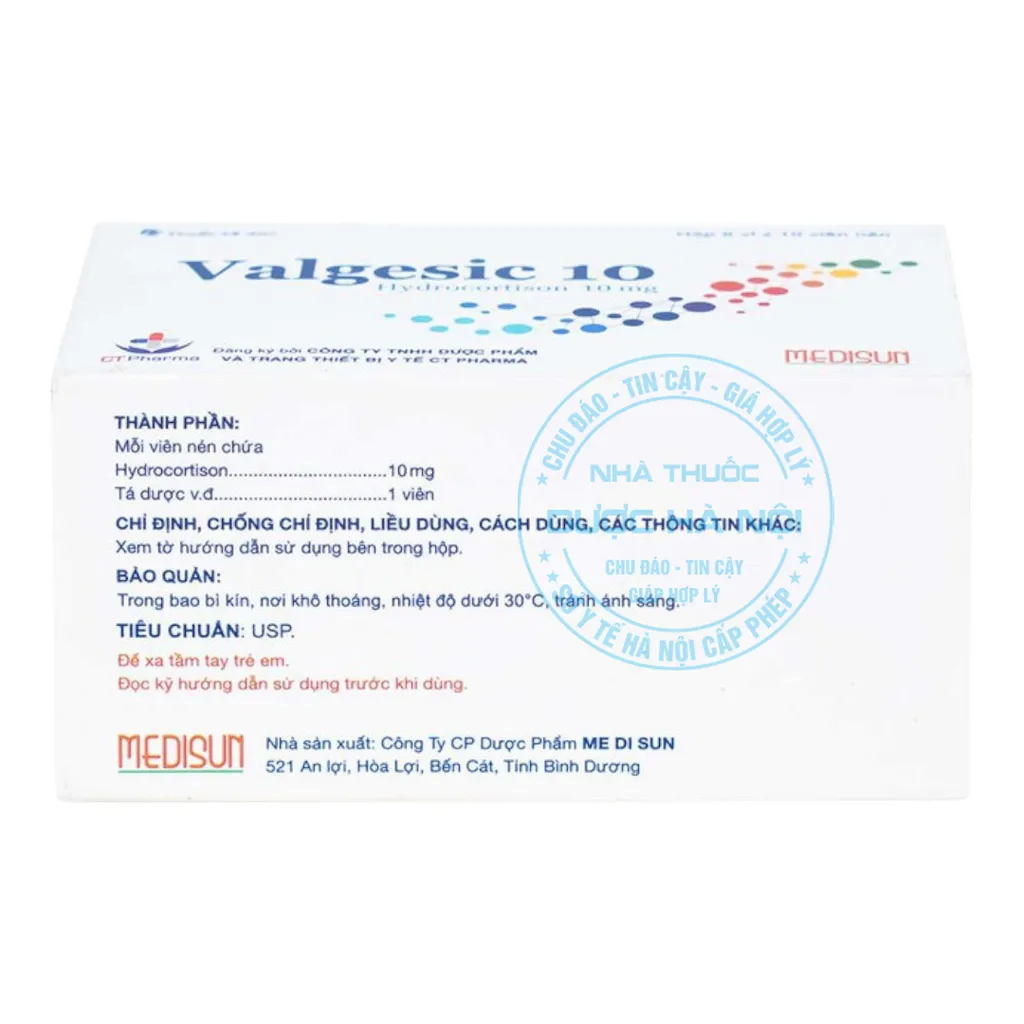 Thuốc Valgesic 10