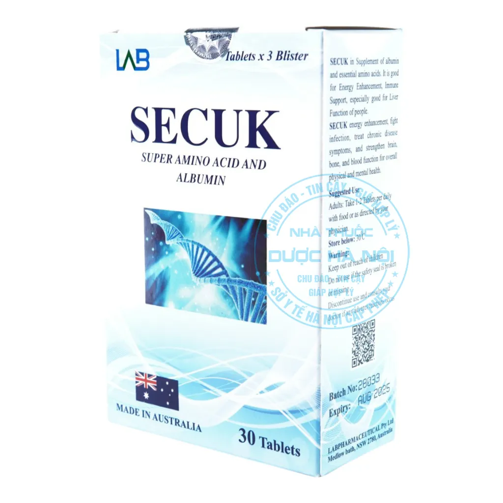 Viên uống  Secuk Albumin