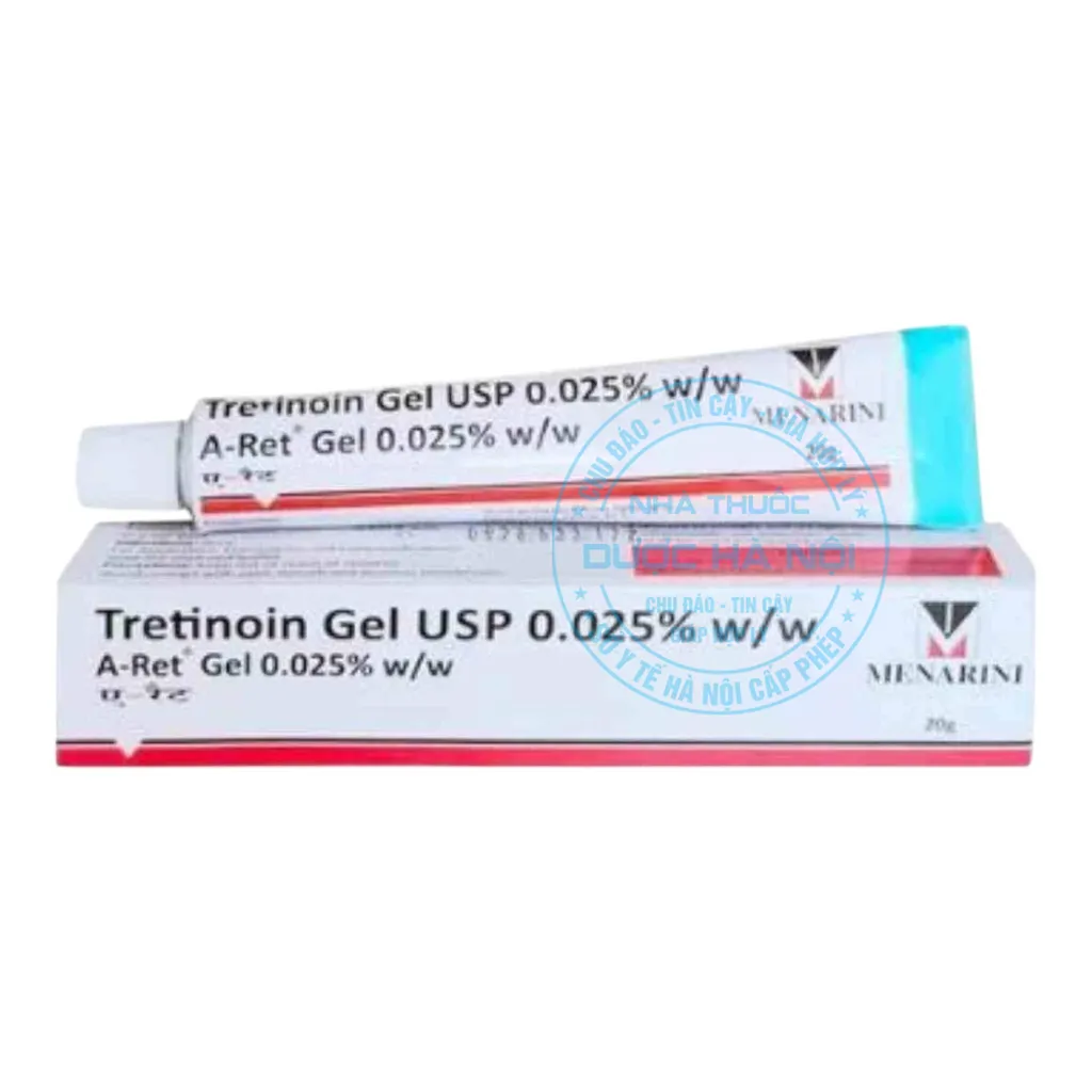 Kem bôi da Tretinoin 0.025%