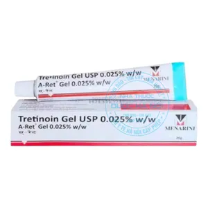 Kem bôi da Tretinoin 0.025% điều trị mụn trứng cá, nám da và lão hóa