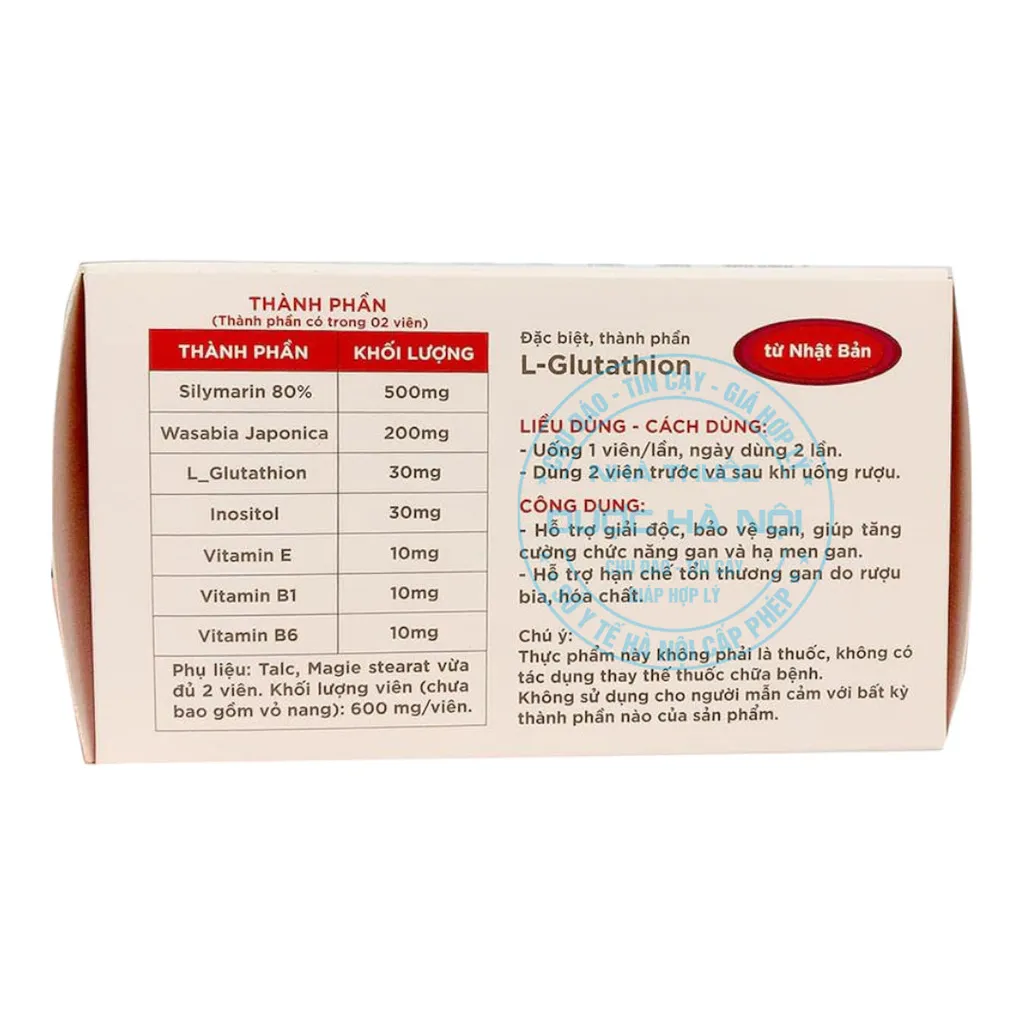 Viên uống Silydetox
