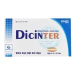 Thuốc đặt âm đạo Dicinter