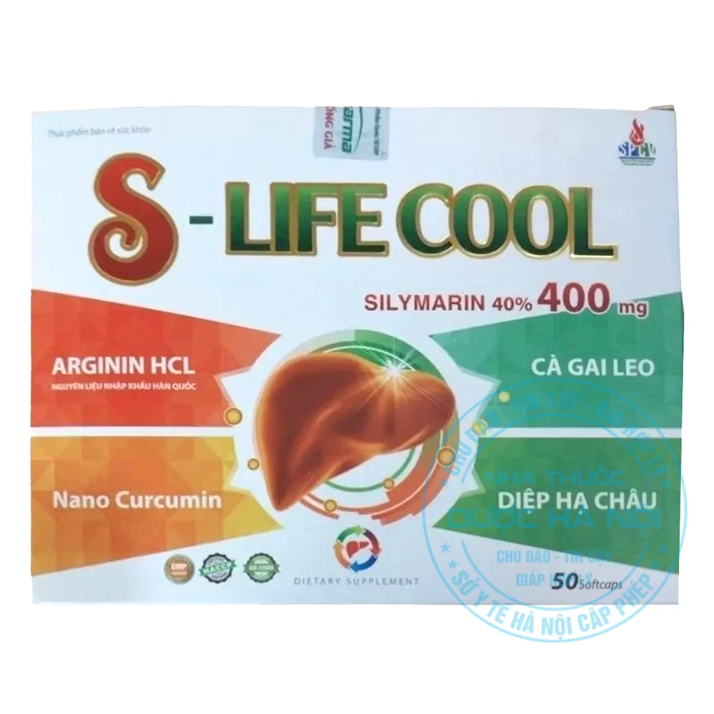 Viên uống S-Life Cool Silymarin 40%
