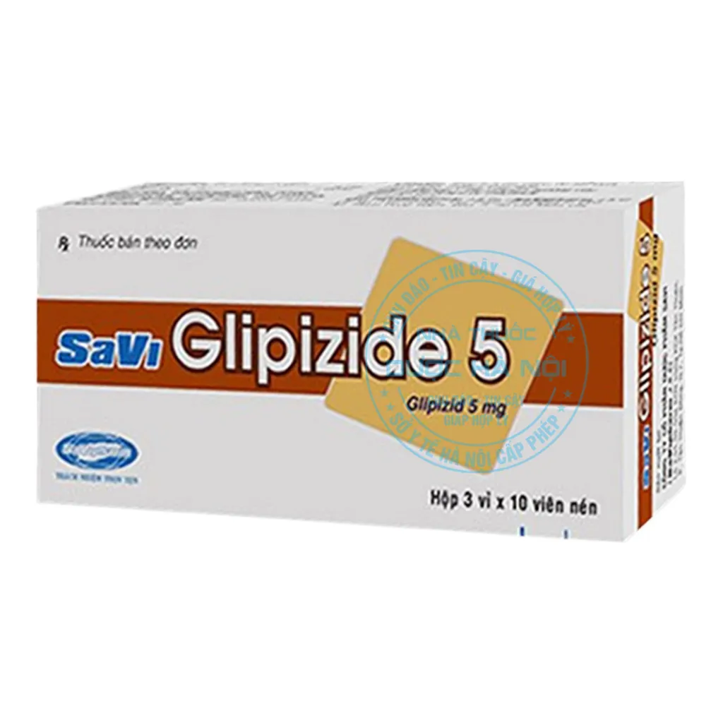 Thuốc Savi Glipizide 5mg