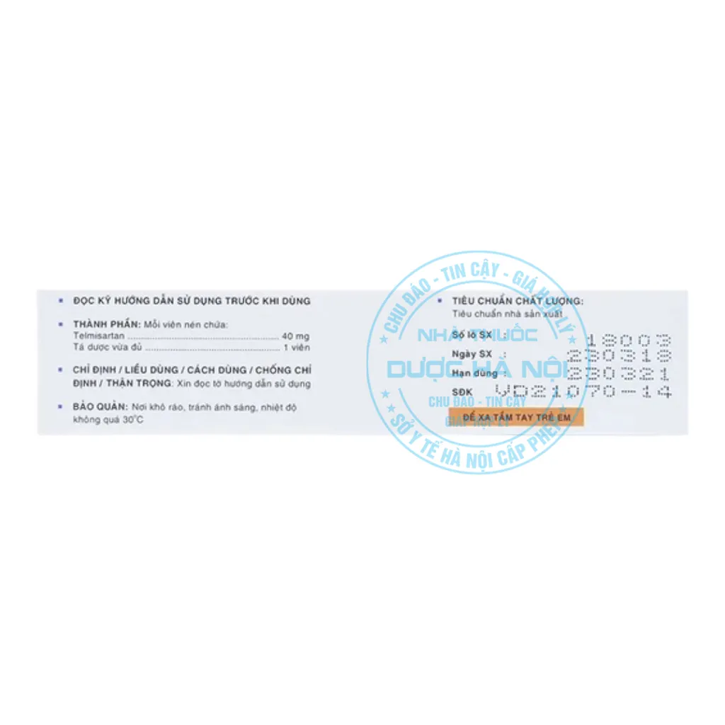 Thuốc Zhekof 40mg Davipharm