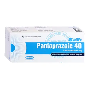 Thuốc Savi Pantoprazole 40mg điều trị các bệnh lý tăng tiết acid dạ dày