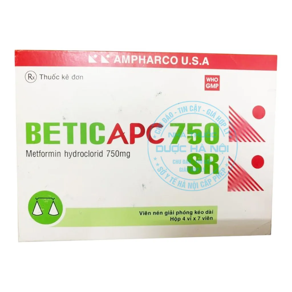 Thuốc Betic APC 750 SR