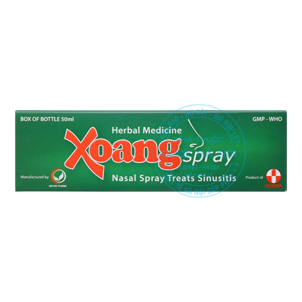 Thuốc xịt mũi Xoangspray