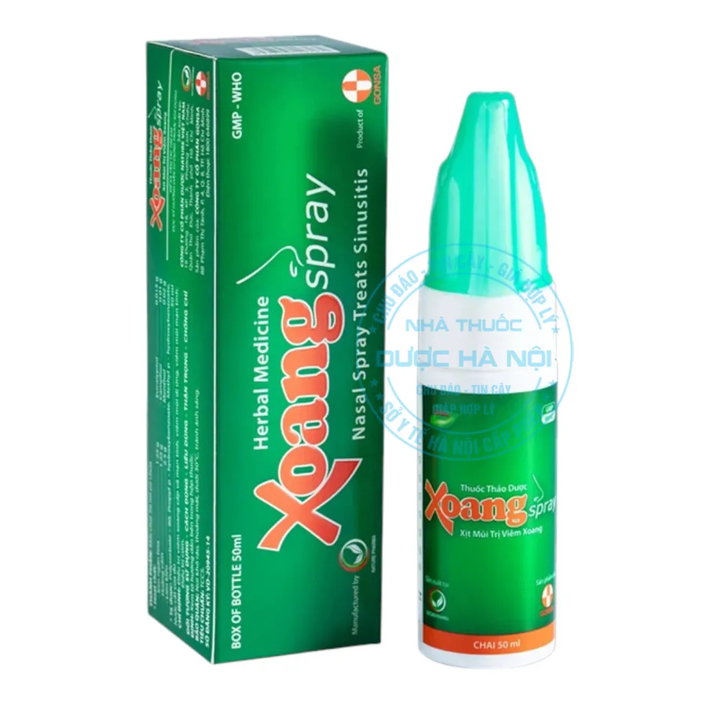 Thuốc xịt mũi Xoangspray