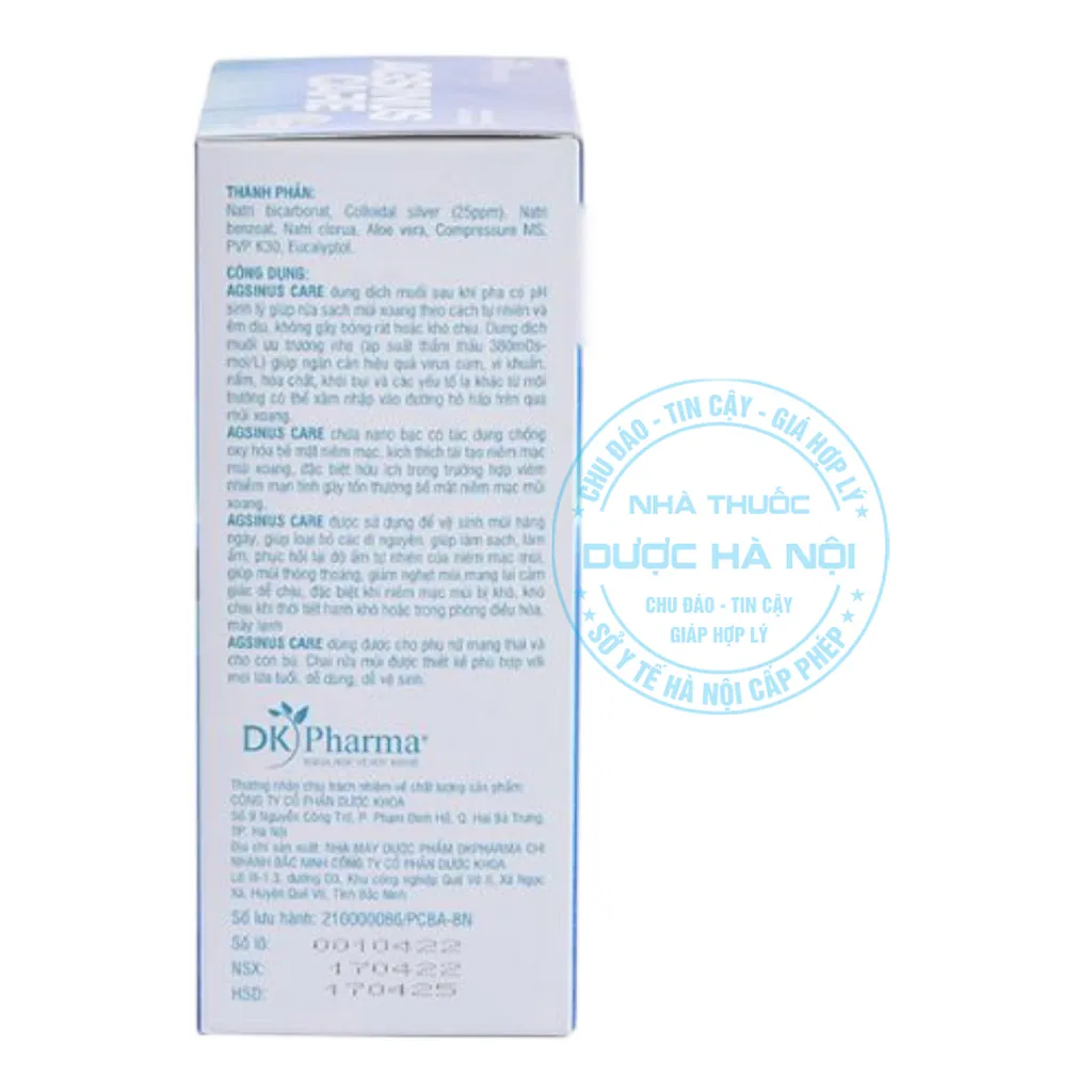 Dung dịch Agsinus DK