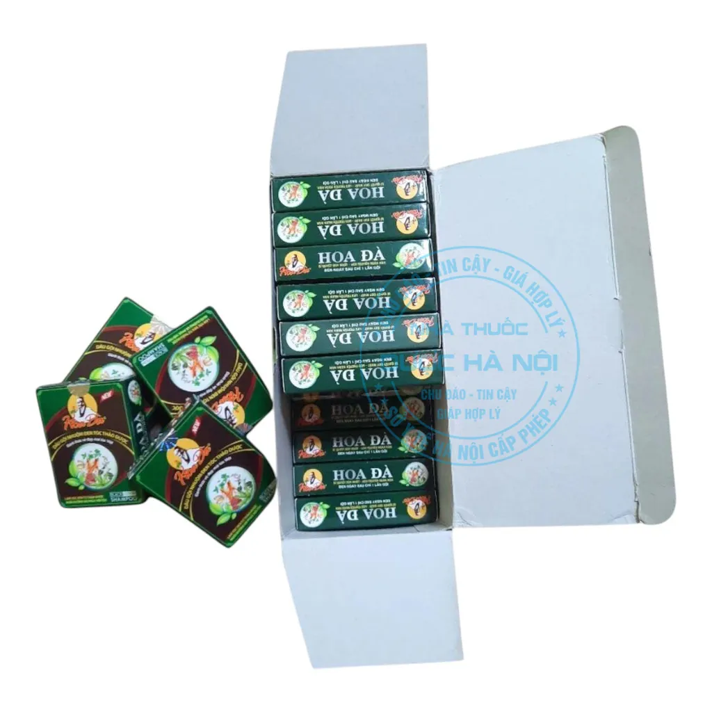 Nhuộm đen tóc Hoa Đà