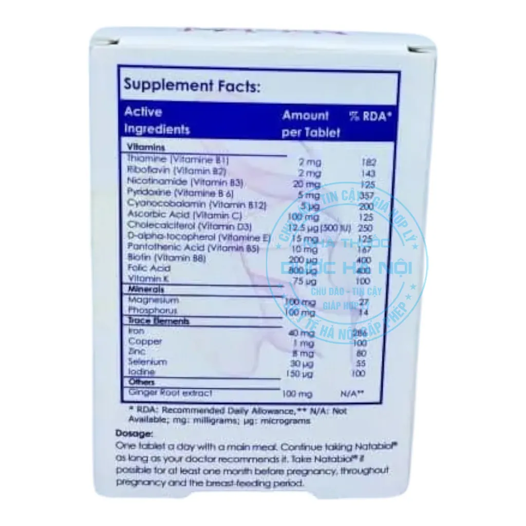 Viên uống Natabiol