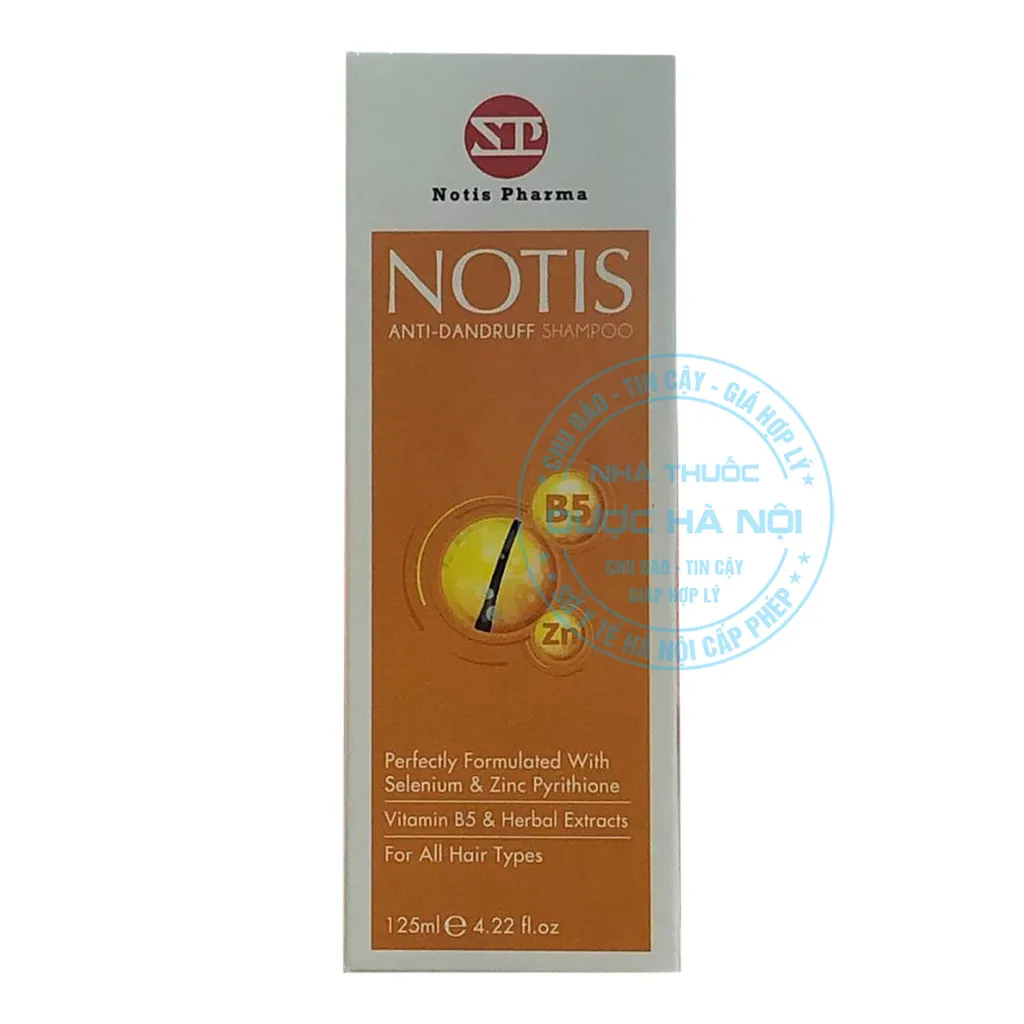 Dầu gội Notis Anti-Dandruff 125ml