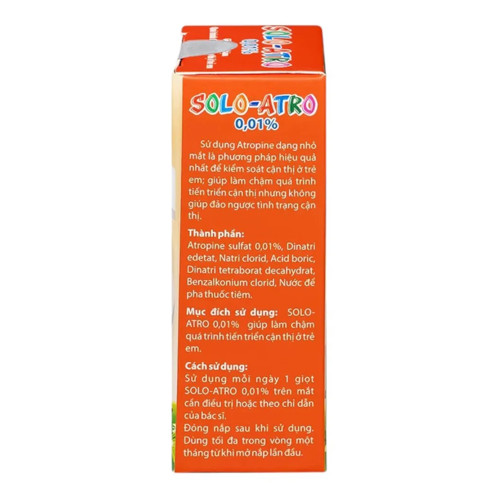 Nhỏ mắt Solo-Atro 0.01%