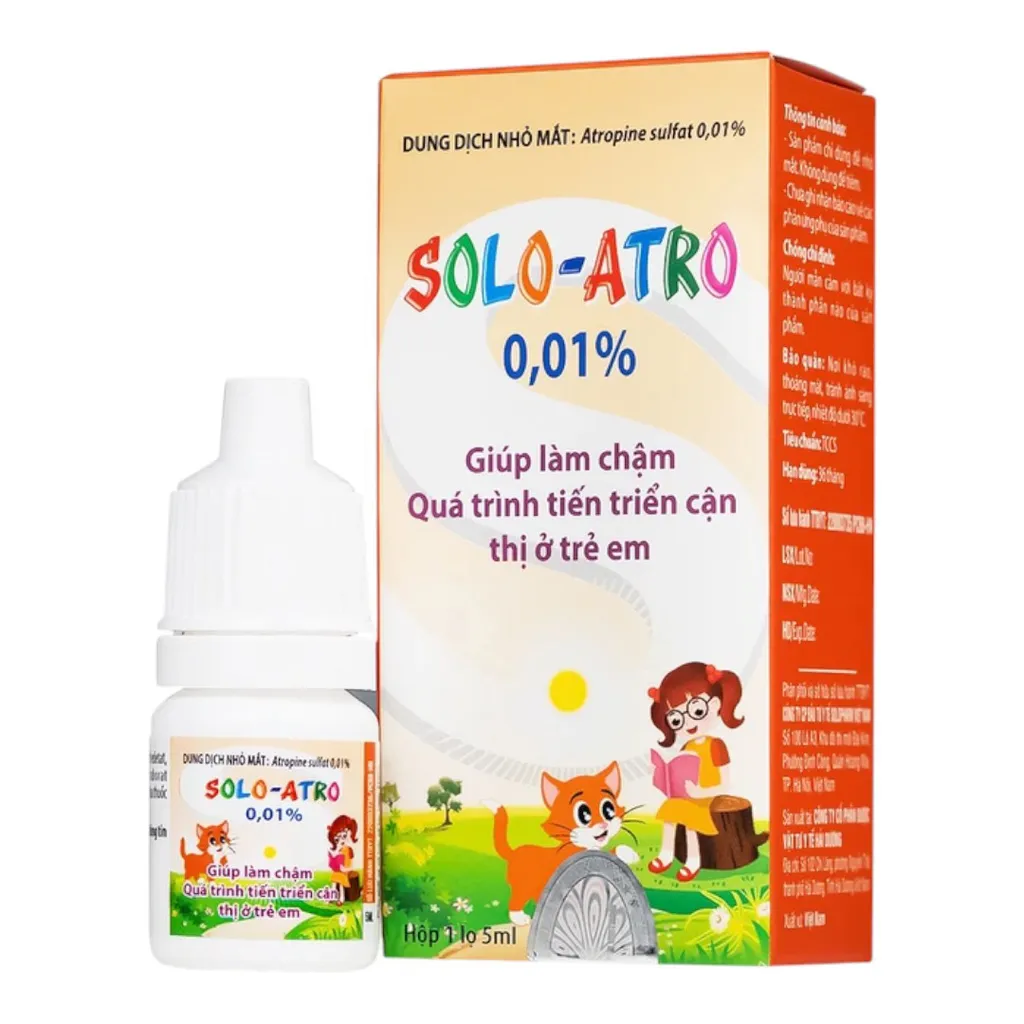 Nhỏ mắt Solo-Atro 0.01%
