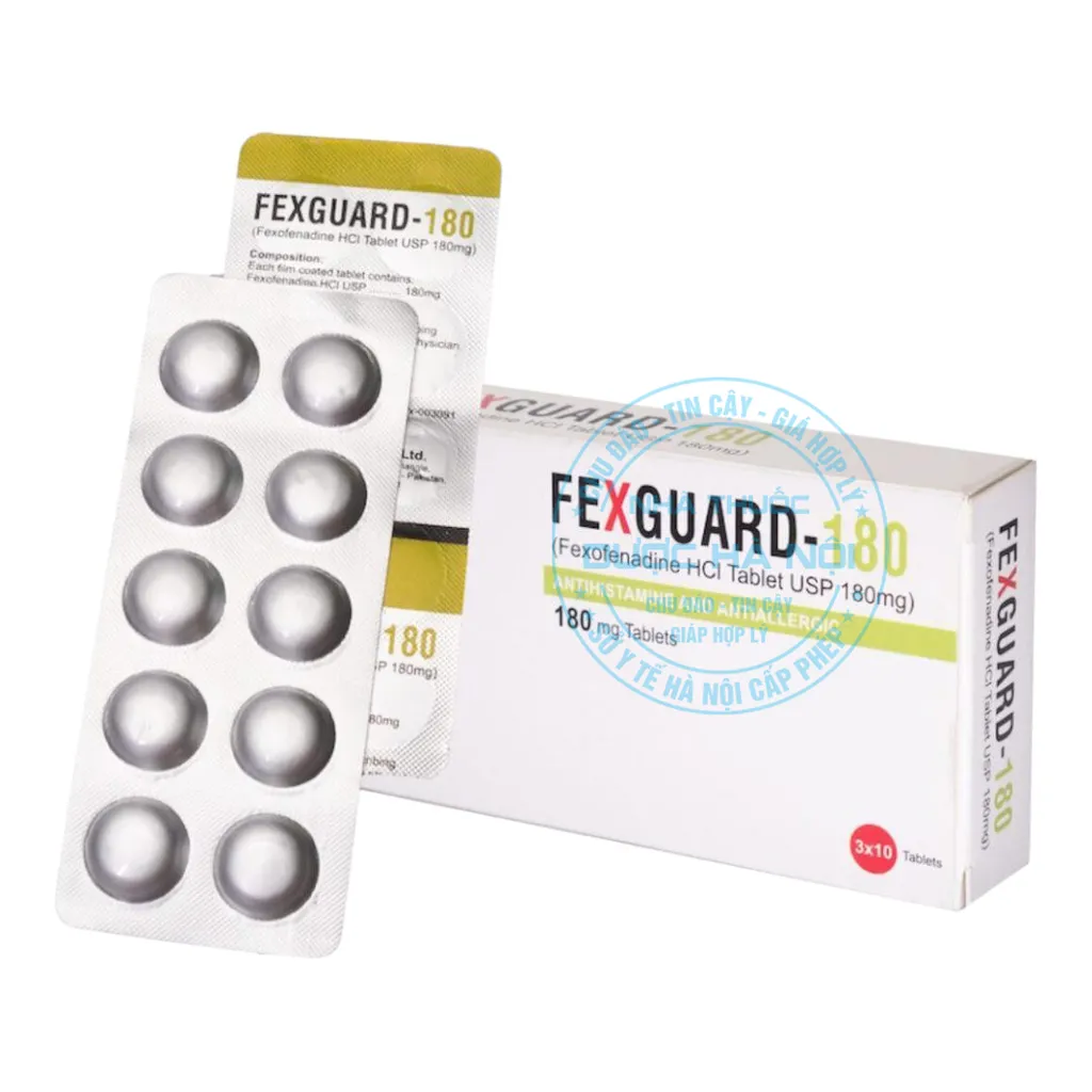 Thuốc Fexguard 180mg