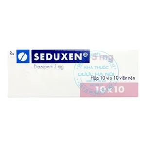 Thuốc Seduxen 5mg điều trị các triệu chứng lo âu, căng thẳng và mất ngủ