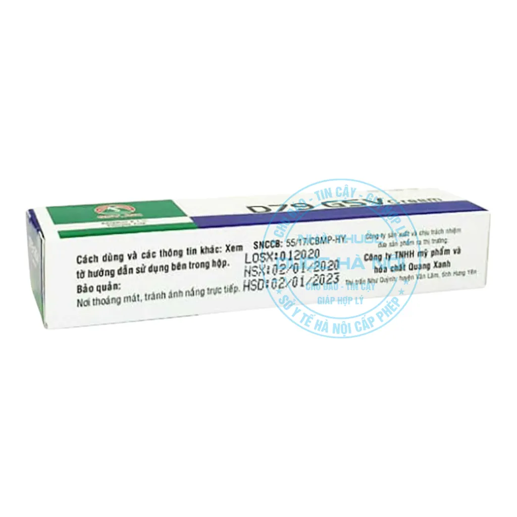 Kem bôi D79 GSV Cream