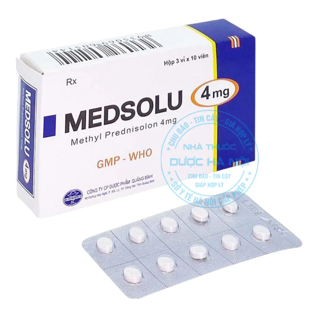 Thuốc Medsolu 4mg