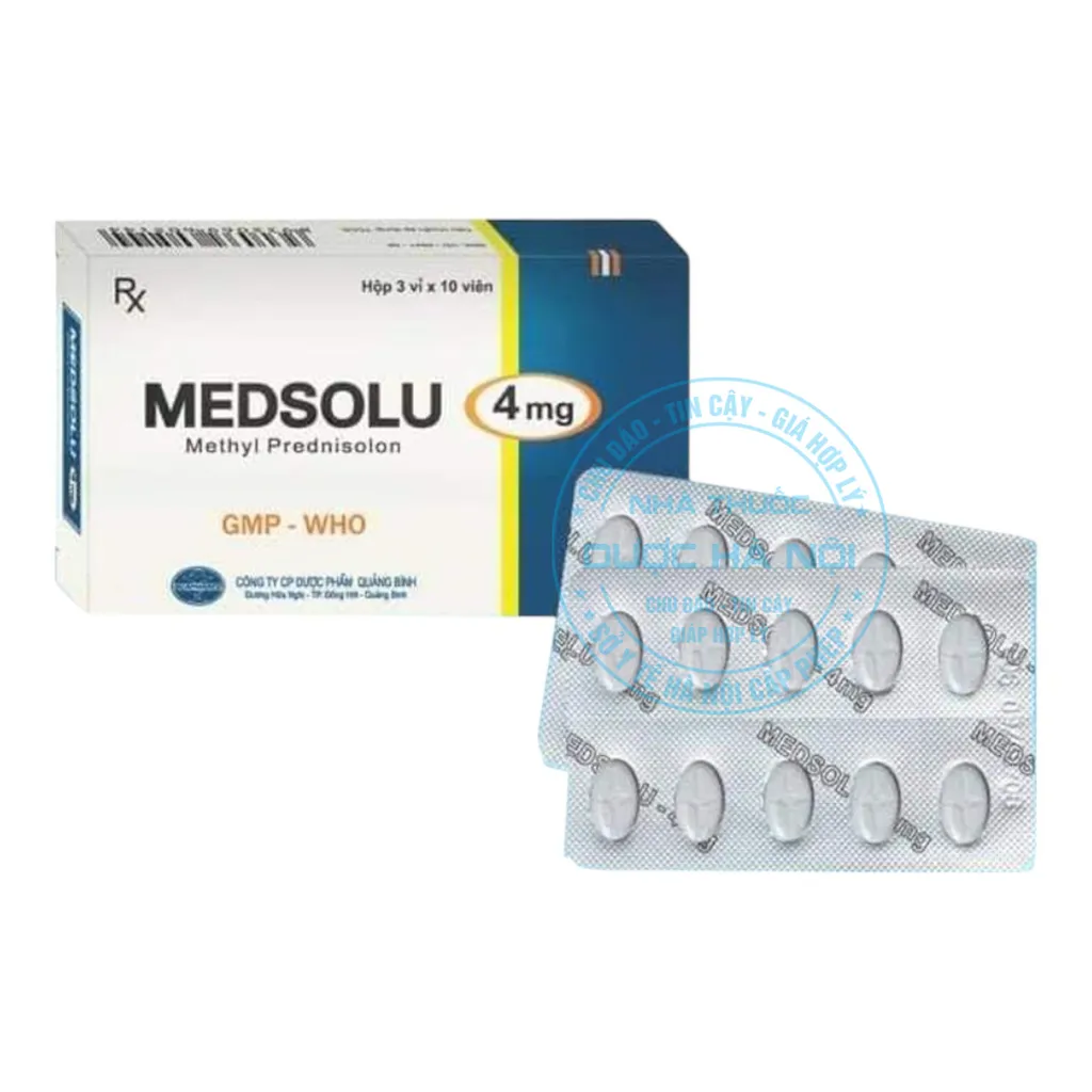 Thuốc Medsolu 4mg
