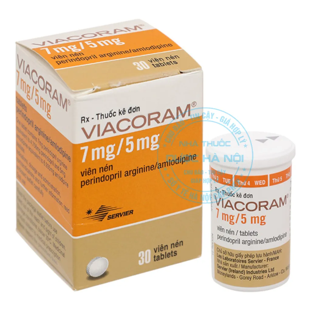 Thuốc Viacoram 7mg/5mg