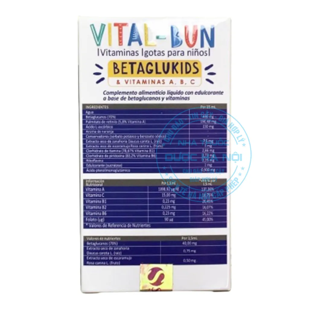 Siro Vital-Bun Betaglukids