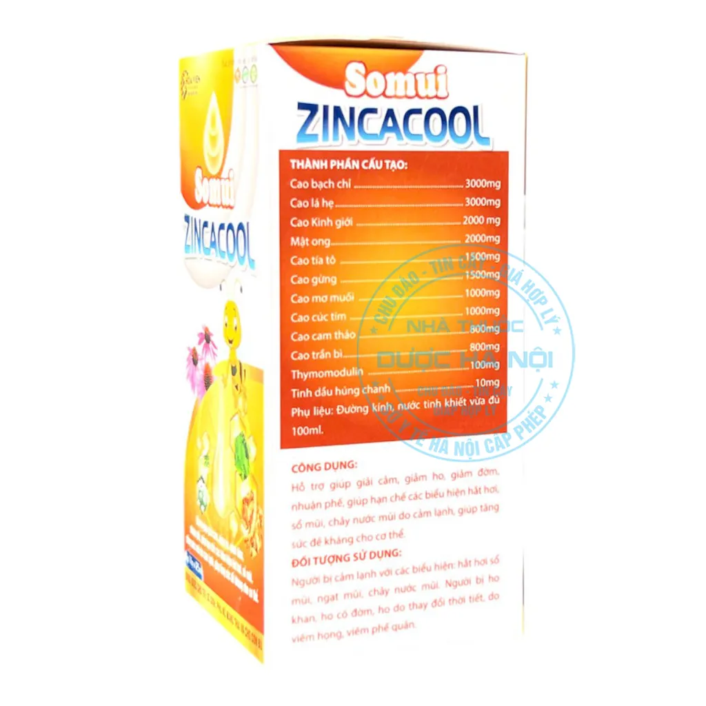 Siro Somui Zincacool