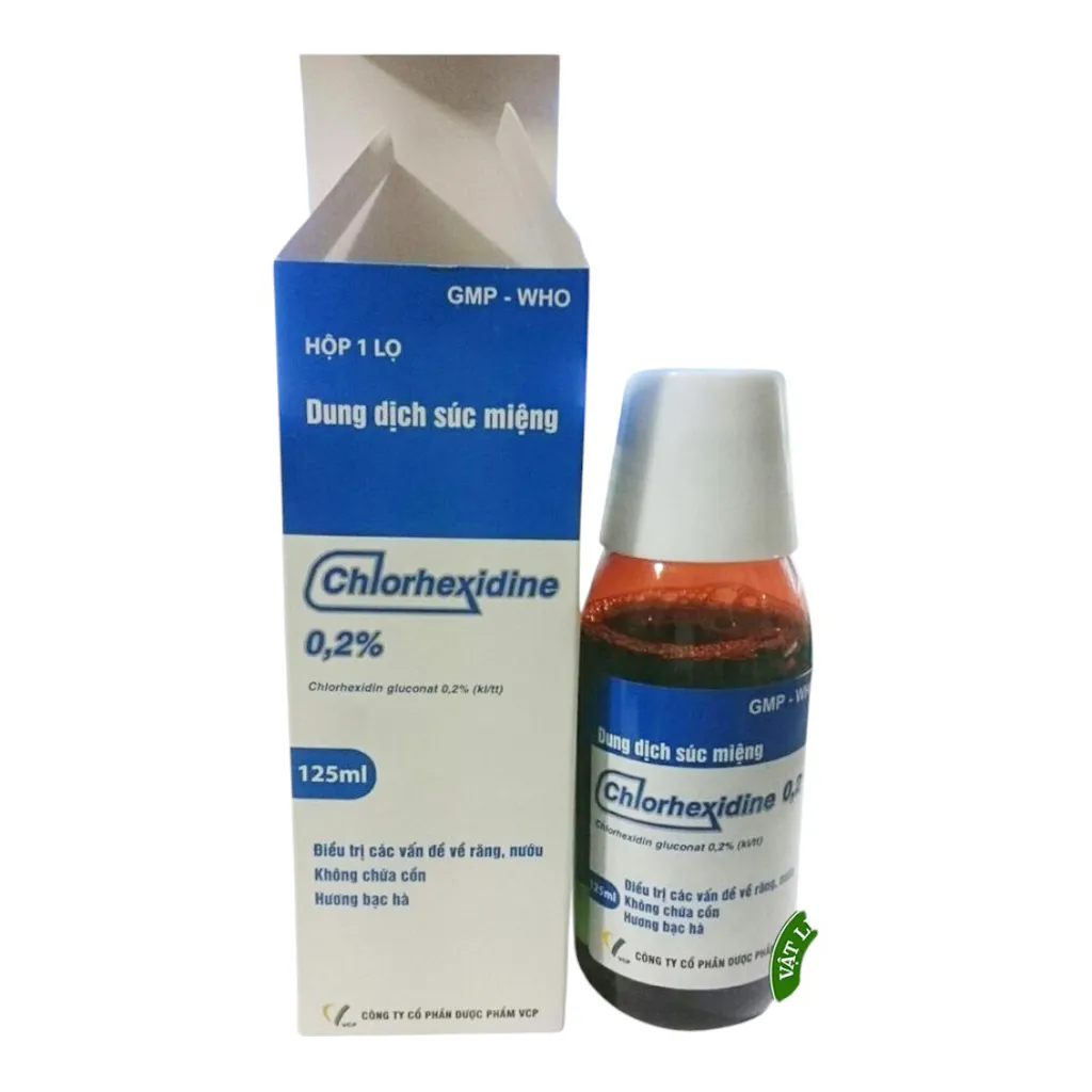 Nước súc miệng Chlorhexidine 0.2% VCP