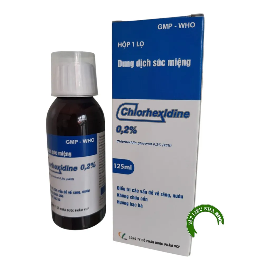 Nước súc miệng Chlorhexidine 0.2% VCP