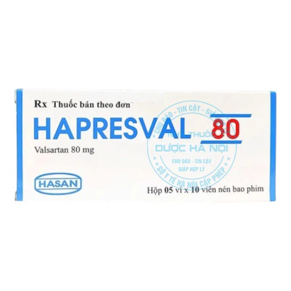 Thuốc Hapresval 80mg