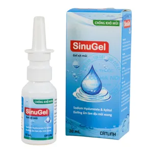 Xịt mũi SinuGel giải pháp cho tình trạng khô mũi và khó chịu do kích ứng