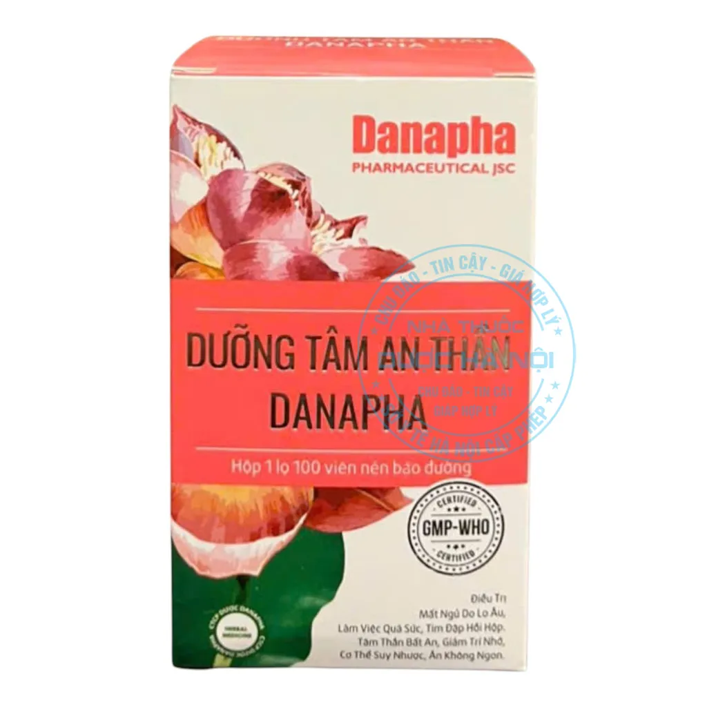 Dưỡng tâm an thần Danapha
